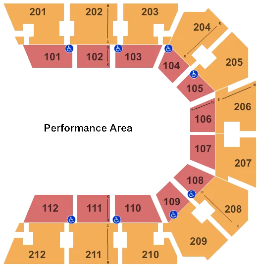 OPEN FLOOR Seating Map Seating Chart