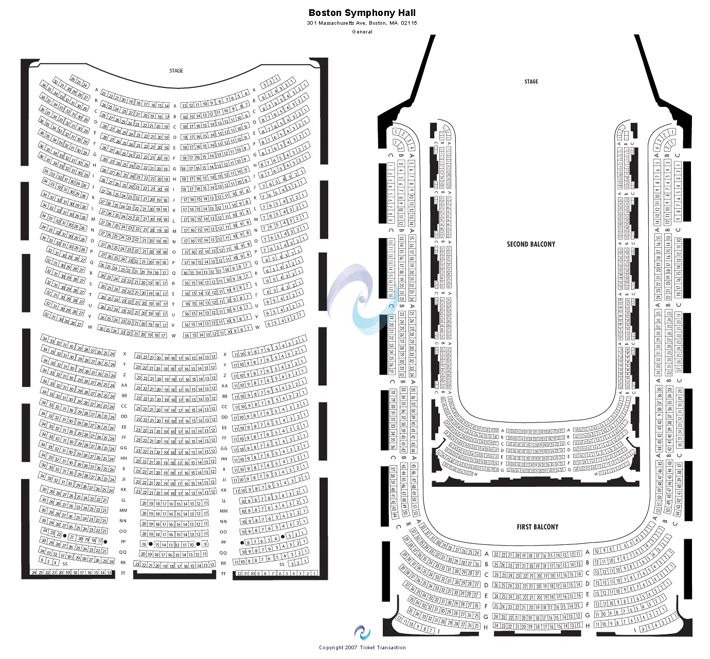 OTHER Seating Map Seating Chart