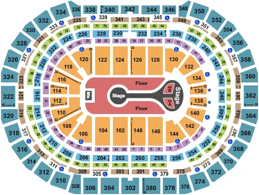 BENSON BOONE Seating Map Seating Chart