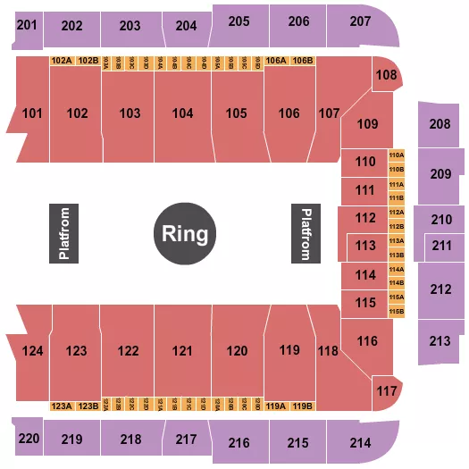 CIRCUS Seating Map Seating Chart