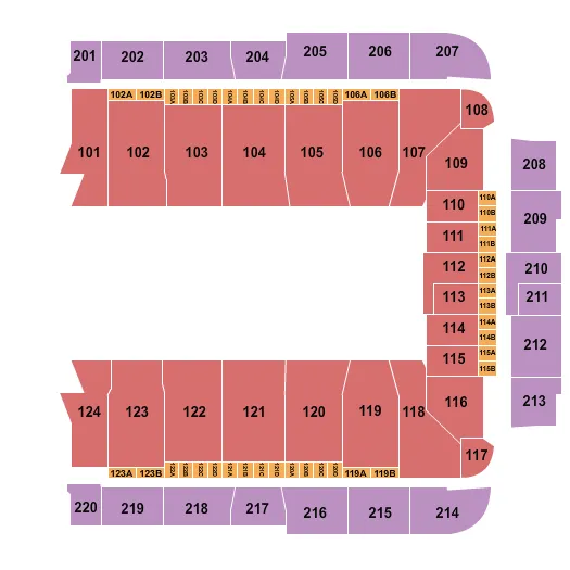 OPEN FLOOR Seating Map Seating Chart