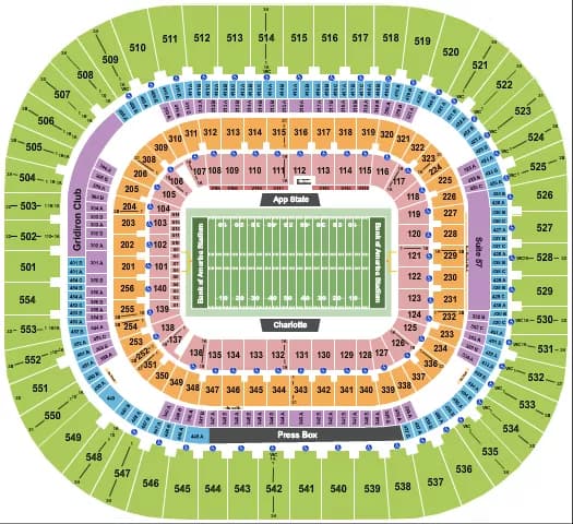 DUKES MAYO Seating Map Seating Chart