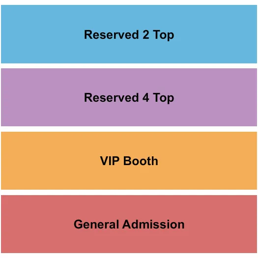 GA VIP RESERVED Seating Map Seating Chart