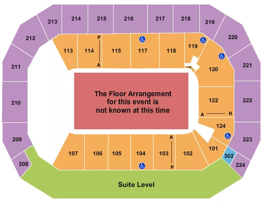 GENERIC FLOOR Seating Map Seating Chart