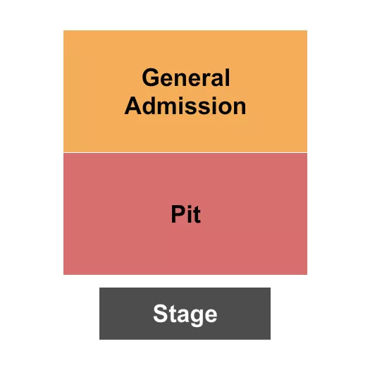 BAYFRONT PARK MIAMI GA PIT Seating Map Seating Chart