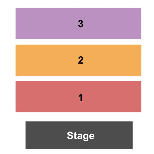 END STAGE Seating Map Seating Chart