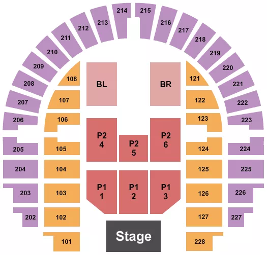 PEPPA PIG Seating Map Seating Chart