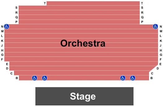 BENAROYA HALL S MARK TAPER FOUNDATION AUDITORIUM RECITAL HALL Seating Map Seating Chart