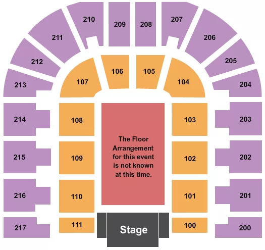 GENERIC FLOOR Seating Map Seating Chart