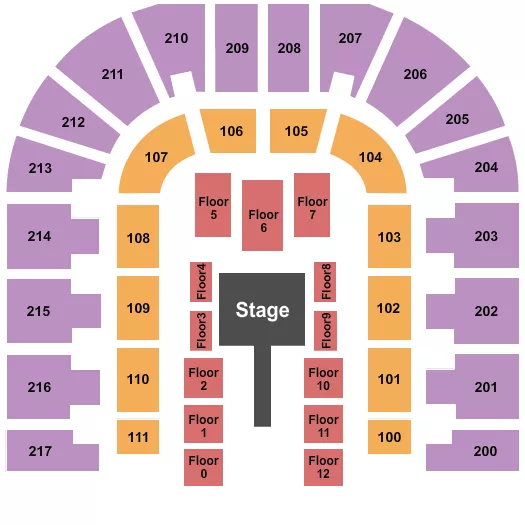 GRUPO DUELO Seating Map Seating Chart