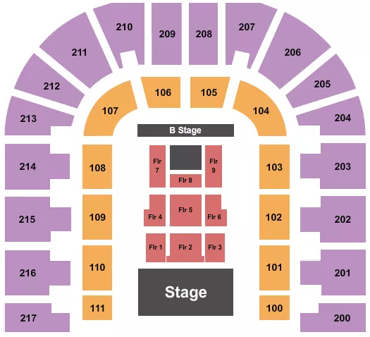 RICARDO ARJONA Seating Map Seating Chart