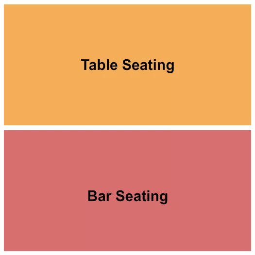 TABLE BAR Seating Map Seating Chart