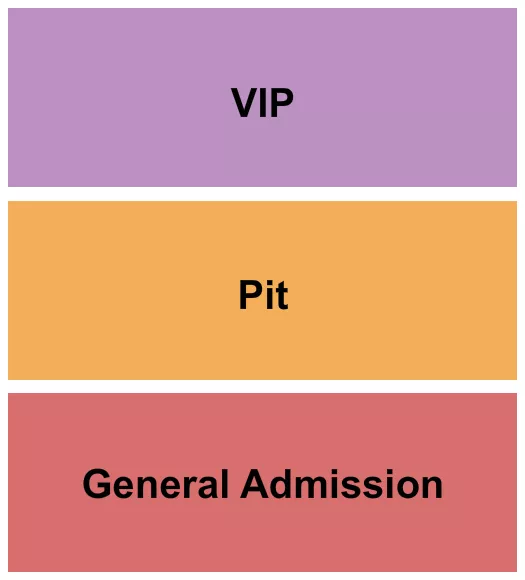 GA PIT VIP Seating Map Seating Chart