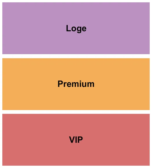 VIP PREMIUM LOGE Seating Map Seating Chart