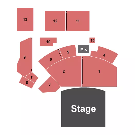 ENDSTAGE 3 Seating Map Seating Chart