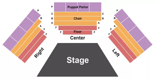 ENDSTAGE Seating Map Seating Chart