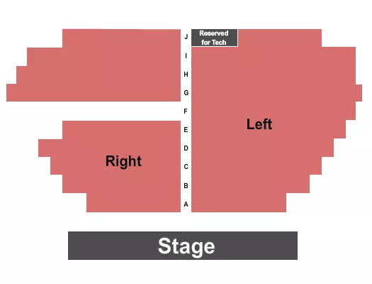 ENDSTAGE 2 Seating Map Seating Chart