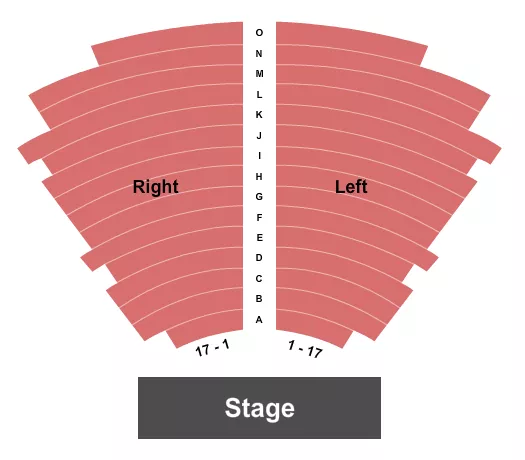 ENDSTAGE Seating Map Seating Chart