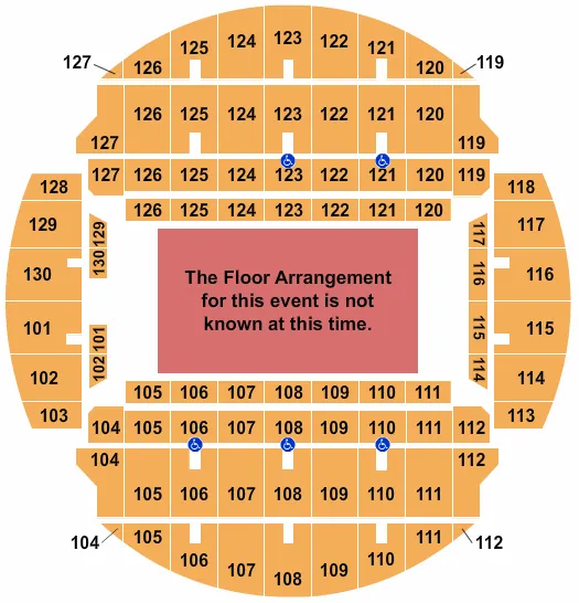 GENERIC FLOOR Seating Map Seating Chart