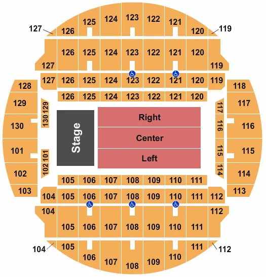 KATT WILLIAMS Seating Map Seating Chart