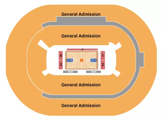 TOURNAMENT OF CHAMPIONS Seating Map Seating Chart