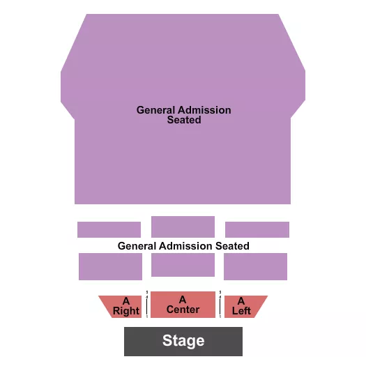 ENDSTAGE GA FLOOR 3 Seating Map Seating Chart