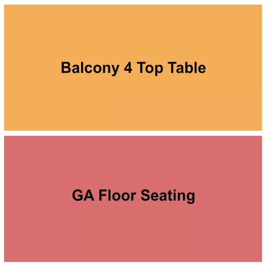 BOURBON THEATRE NE GA BALCONY 4 Seating Map Seating Chart