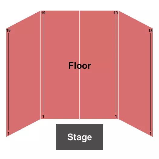 ENDSTAGE Seating Map Seating Chart