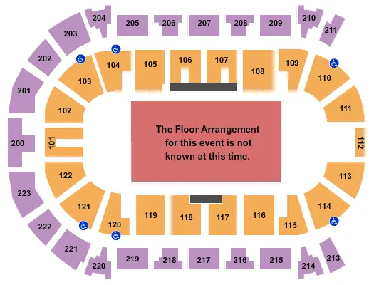 GENERIC FLOOR Seating Map Seating Chart