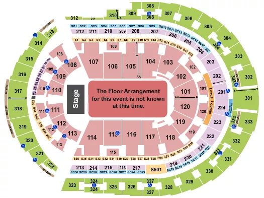 GENERIC FLOOR Seating Map Seating Chart