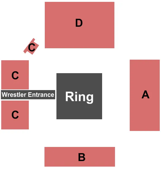 RING OF HONOR Seating Map Seating Chart