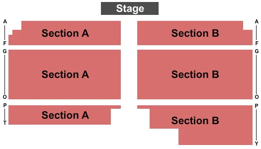 ENDSTAGE 3 Seating Map Seating Chart