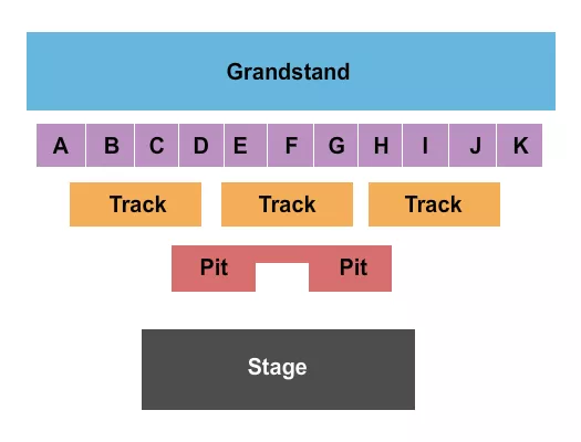 ENDSTAGE 2 Seating Map Seating Chart