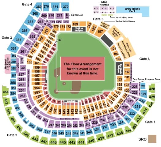 GENERIC FLOOR Seating Map Seating Chart
