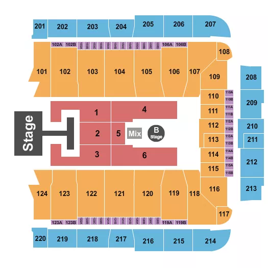 DESCENDANTS ZOMBIES Seating Map Seating Chart
