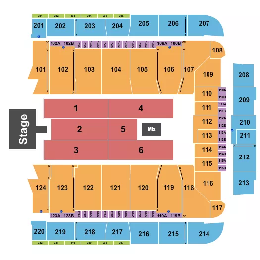 VYBZ KARTEL Seating Map Seating Chart