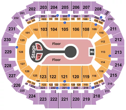 BENSON BOONE Seating Map Seating Chart