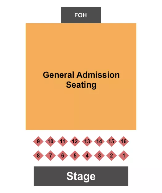 TABLES GA 2 Seating Map Seating Chart