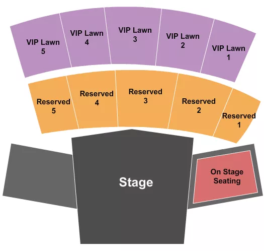 ENDSTAGE 2 Seating Map Seating Chart