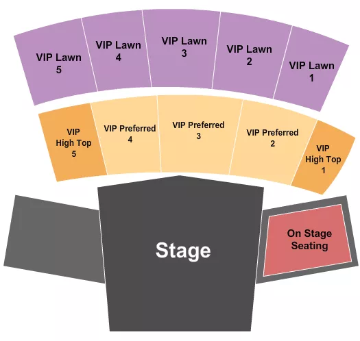 ENDSTAGE 3 Seating Map Seating Chart