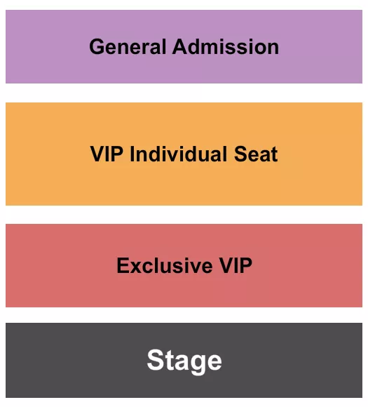 CAMERON COUNTY AMPHITHEATER EVENT CENTER FAJITA FEST Seating Map Seating Chart