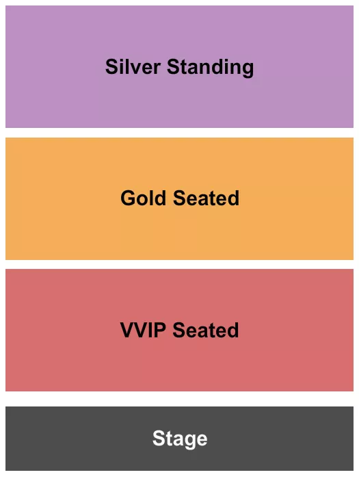 SEATED STANDING Seating Map Seating Chart