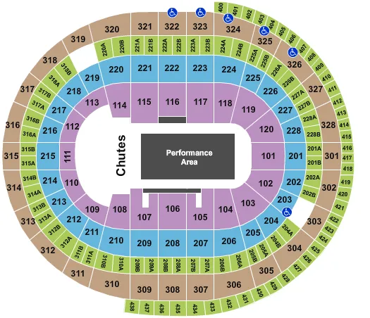 PBR Seating Map Seating Chart