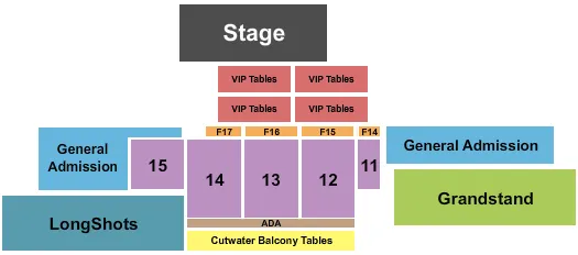 END STAGE 2 Seating Map Seating Chart