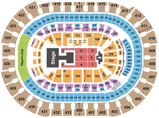 AESPA Seating Map Seating Chart