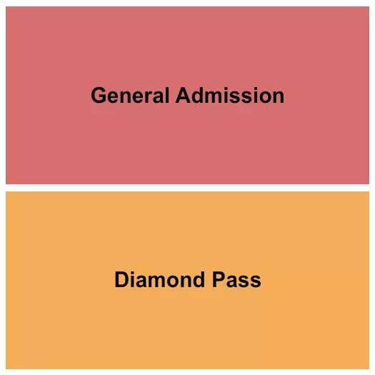 GA DIAMOND Seating Map Seating Chart