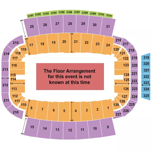 GENERIC FLOOR Seating Map Seating Chart