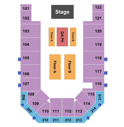NELLY Seating Map Seating Chart