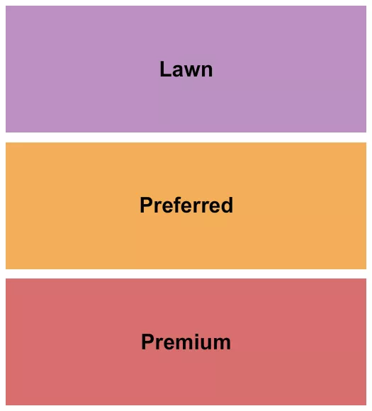 PREMIUM PREFERRED LAWN Seating Map Seating Chart