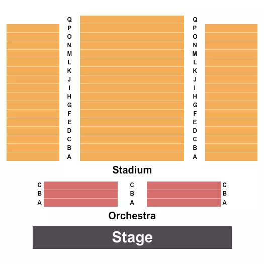 ENDSTAGE 2 Seating Map Seating Chart